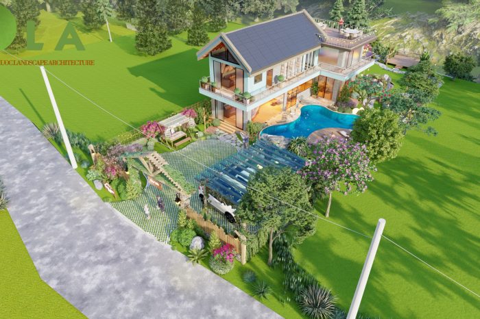 thiết kế khu nghỉ dưỡng