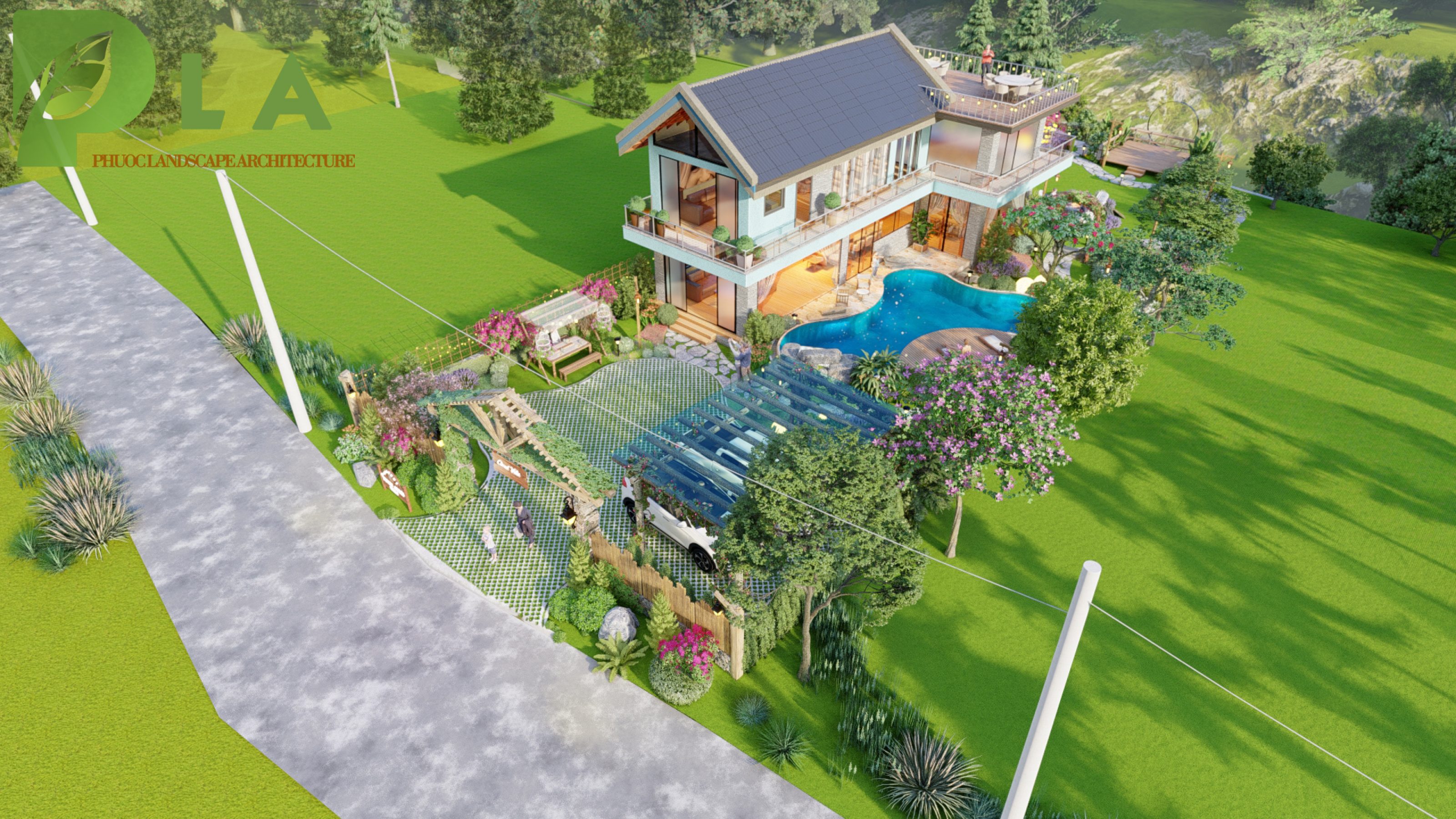 thiết kế khu nghỉ dưỡng